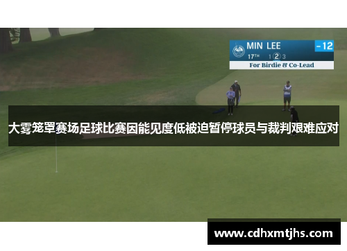 大雾笼罩赛场足球比赛因能见度低被迫暂停球员与裁判艰难应对